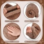 Fuzzy Socks Brwon-tuya