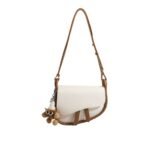 Designer-Inspired Mini Saddle Handbag – Chic and Compact Crossbody Purse for Women